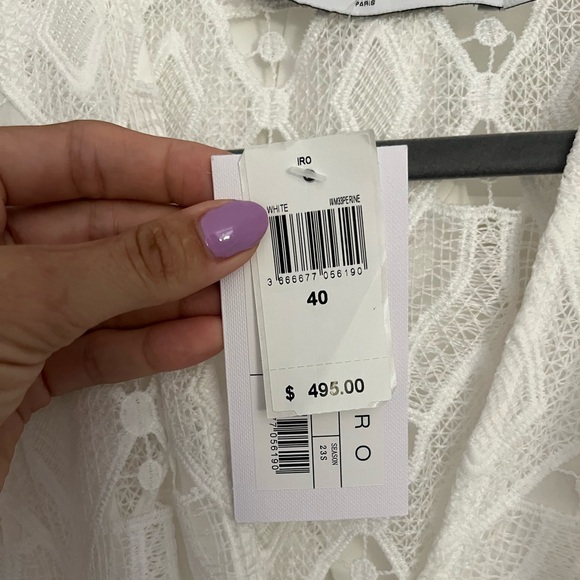 White short lace dress from IRO Paris - Picture 6 of 6